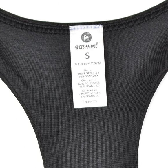 90 Degree Longline Sports Bra Crop Tank NEW S - Picture 5 of 6